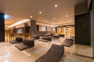 Un lugar para sentarse en Spa & Hotel Suishun Matsuiyamate
