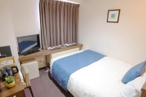 TV tai viihdekeskus majoituspaikassa Pod Select Hotel Shinjuku