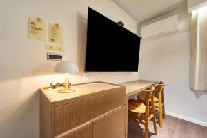 TV a/nebo společenská místnost v ubytování Aank Hotel Busan Nampo