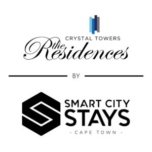 un par de logotipos para las residencias de ancianos de los nhs en The Residences at Crystal Towers, en Ciudad del Cabo