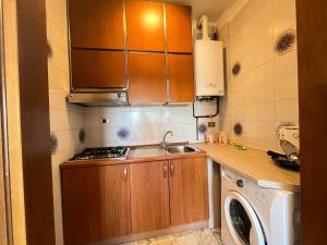 Kuchyň nebo kuchyňský kout v ubytování Imperiale Apartment