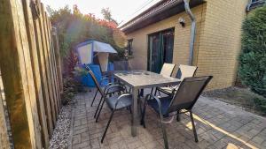 Αίθριο ή υπαίθριος χώρος στο Ferienhaus Zum Findling