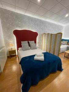 Posteľ alebo postele v izbe v ubytovaní ATENEO LOFT LUXURY Apartamento de 70 metros