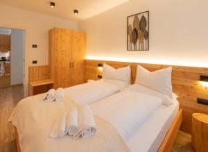 Posteľ alebo postele v izbe v ubytovaní Brenta Rosso - Charme Apartments