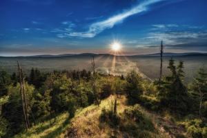 Paesaggio naturale nelle vicinanze dell'affittacamere