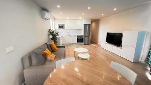 Et tv og/eller underholdning på Apartamento en Cambrils