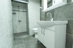Koupelna v ubytování YAŞAM HOTEL