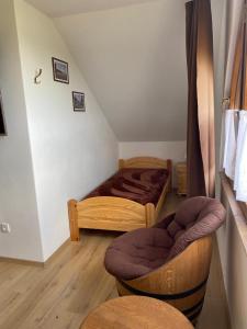 Uma área de estar em U Matůšků