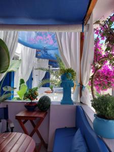 Oleskelutila majoituspaikassa Doron Hotel Delfini