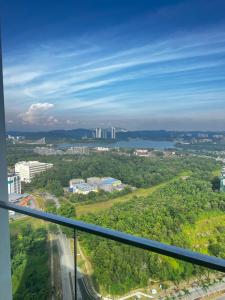 a view of a city from the observation deck of a building at Revo Home by AK Group in Cyberjaya
