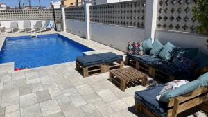 Bazén v ubytování 398-casa con piscina privada nebo v jeho okolí