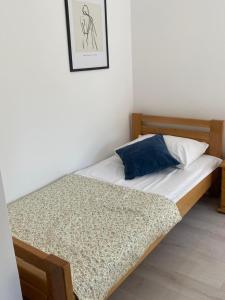 Postel nebo postele na pokoji v ubytování Vila Dvorski
