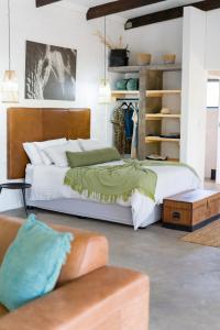 מיטה או מיטות בחדר ב-Veld Villa