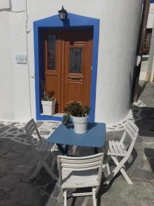 Balkón alebo terasa v ubytovaní Geolenas Home - Naxian Old Agora