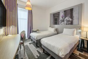 Postel nebo postele na pokoji v ubytování ibis Styles Glasgow Centre George Square + 37 fotografií