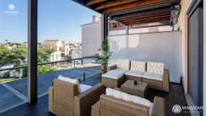 Χώρος καθιστικού στο Apartment Micaela