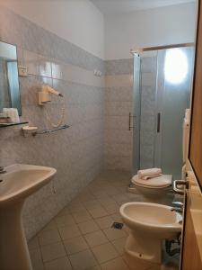 Vannituba majutusasutuses Hotel Vianello