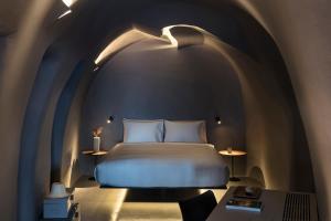 O zonă de relaxare la Kivotos Santorini - Preferred Hotels & Resorts
