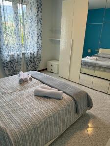 Postel nebo postele na pokoji v ubytování Sebino Holiday Home