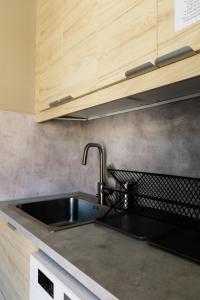 Kuhinja oz. manjša kuhinja v nastanitvi Nicolai B&B
