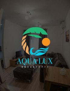 Certifikát, hodnocení, plakát nebo jiný dokument vystavený v ubytování Aqua Lux Apartman