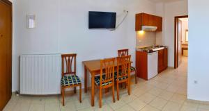 Kuchyň nebo kuchyňský kout v ubytování Kondilenias House