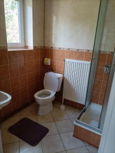 Kúpeľňa v ubytovaní Jasionka 2 + 30 fotografií