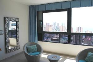 Część wypoczynkowa w obiekcie Apartment Carmentxu Gemelos 26