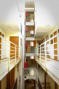 a view of the second floors of a building at Hotel NIKYASAN in Antofagasta