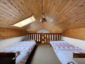 Säng eller sängar i ett rum på Duplex 4 Pers PIed de pistes (BA331)