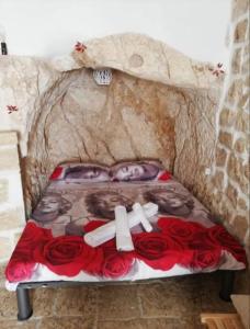 Postel nebo postele na pokoji v ubytování Casa Mimmo