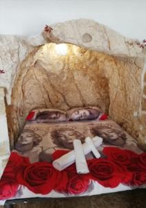 Postel nebo postele na pokoji v ubytování Casa Mimmo