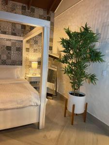 Postel nebo postele na pokoji v ubytování Hotel Villas Gaia Ecolodge