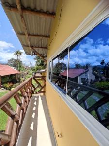 a view from the balcony of a house at Hotel Centro Recreacional Valle deEli in Fusagasuga