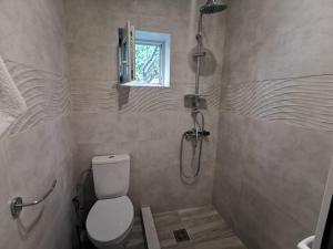 Koupelna v ubytování Zapp House
