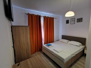 Postel nebo postele na pokoji v ubytování Zapp House