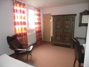 Postel nebo postele na pokoji v ubytování Hotel Zrenners GARNI