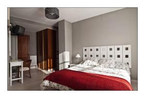 Cama o camas de una habitación en Hotel Rural en Escalante Las Solanas