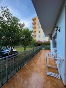 Balkón nebo terasa v ubytování Apartment Kune, Shëngjin 2 + 11 fotografií