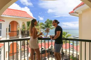 Balkón nebo terasa v ubytování SunBreeze Suites