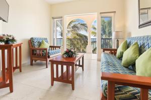 Posezení v ubytování SunBreeze Suites
