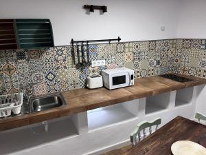 Dapur atau dapur kecil di Villa Almagre