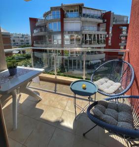 Balkón nebo terasa v ubytování Апартамент Limoncini