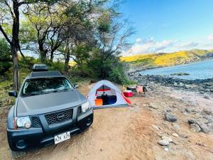 Příroda nedaleko luxury tent