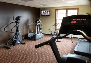 The fitness centre and/or fitness facilities at Inn at Mountainview