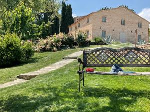 A garden outside Al Teatro di Tavignano