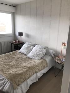 Postel nebo postele na pokoji v ubytování Appartement lumineux 2 chambres