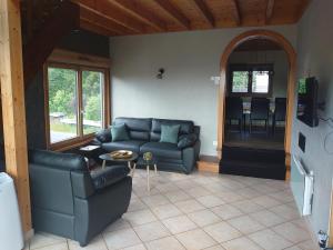 Posezení v ubytování Grand Appartement à Gerardmer