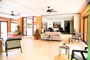 Гостиная зона в Hotel Colonial Playa del Carmen
