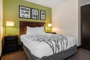 Postel nebo postele na pokoji v ubytování Sleep Inn Naperville - Chicago